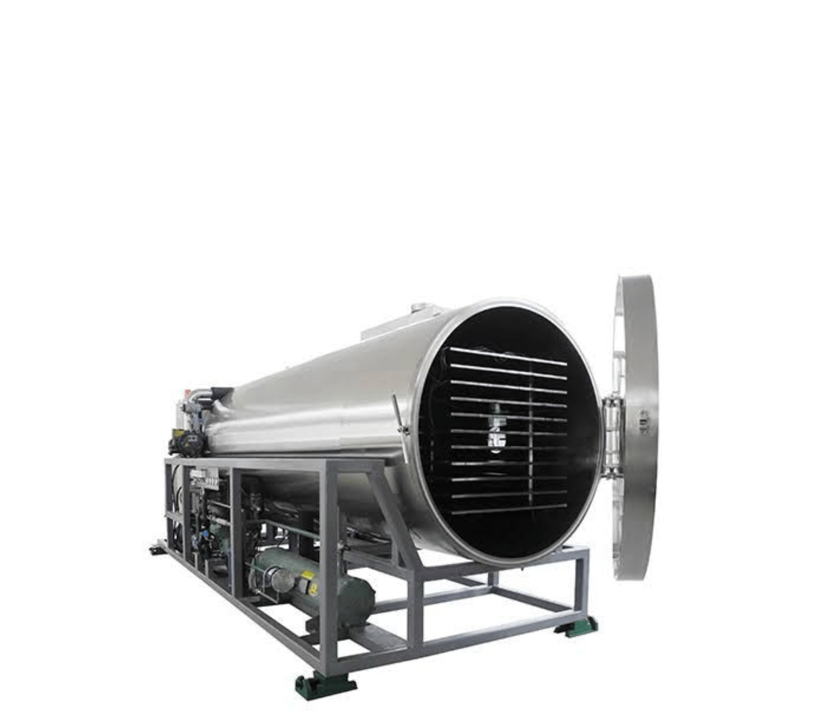continuous industrial freeze-drying lyophilization line