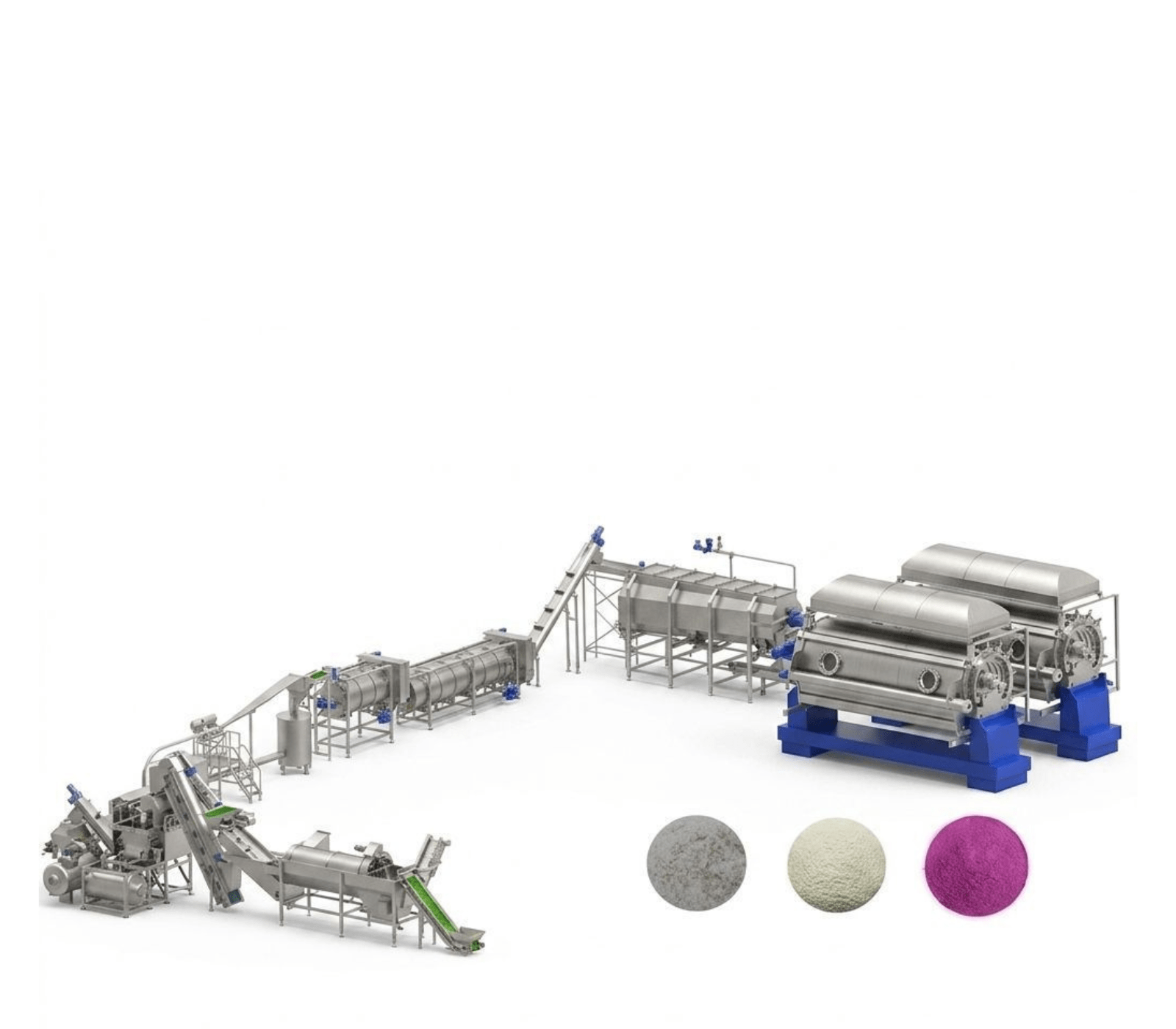 manufacturer of potato starch production machine