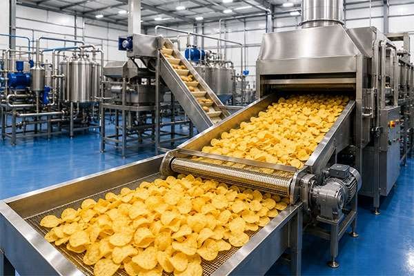 manufacturer of potato chips production line in india